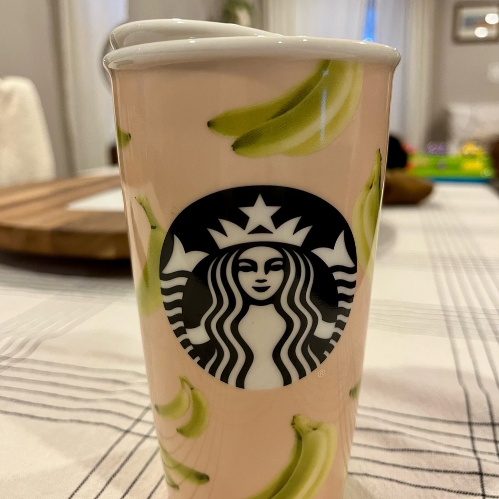 Starbucks Banana Design Mug
